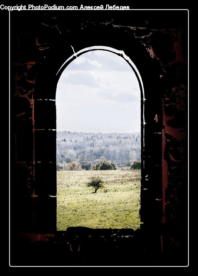 People, Person, Arch, Human, Silhouette, Architecture, Bell Tower