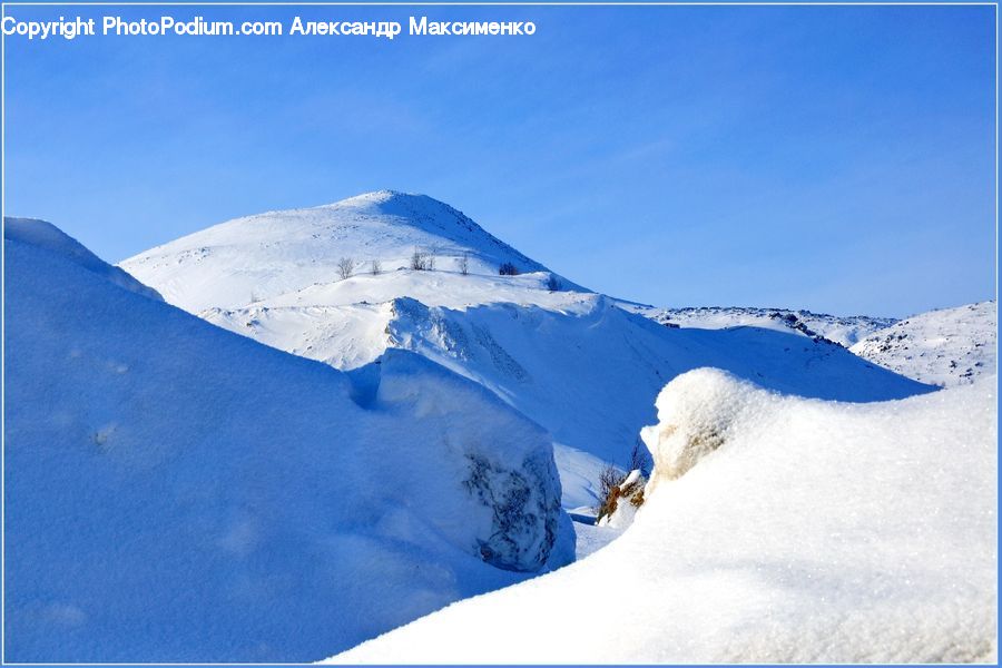 Alps, Crest, Mountain, Peak, Arctic, Glacier, Ice