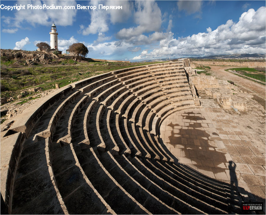 Amphitheater, Amphitheatre, Architecture, Arena, Soil