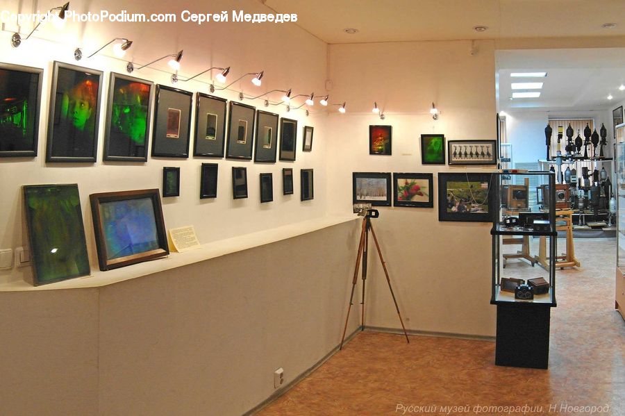Art, Art Gallery, Electronics, Monitor, Screen, TV, Television