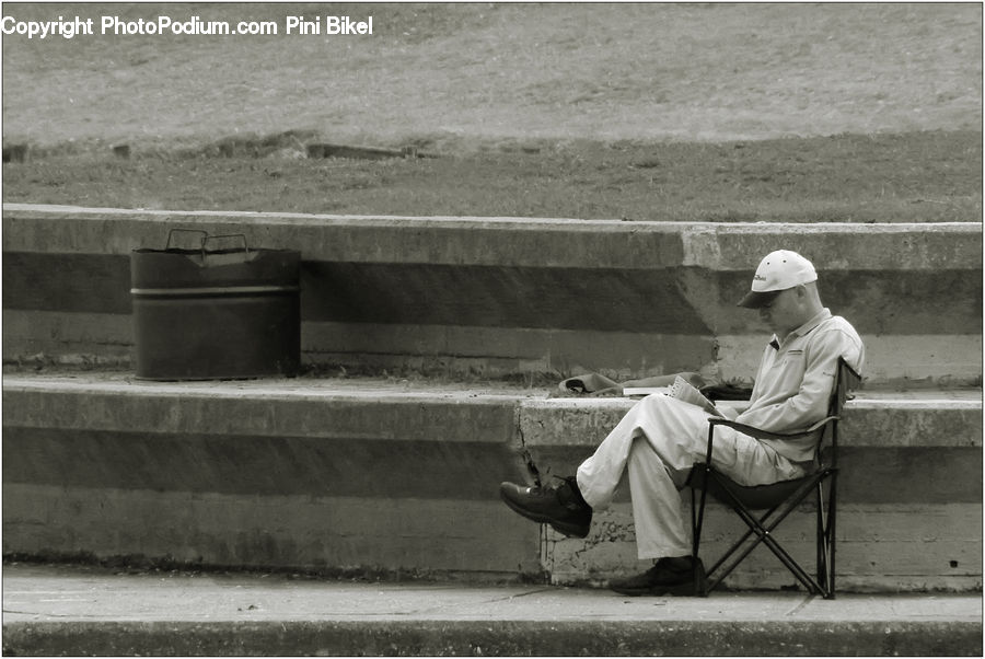 People, Person, Human, Bench