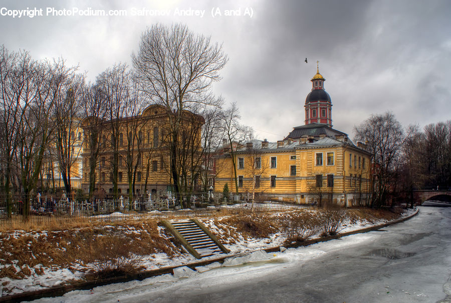 Architecture, Mansion, Building, Housing, Monastery, Campus, Church