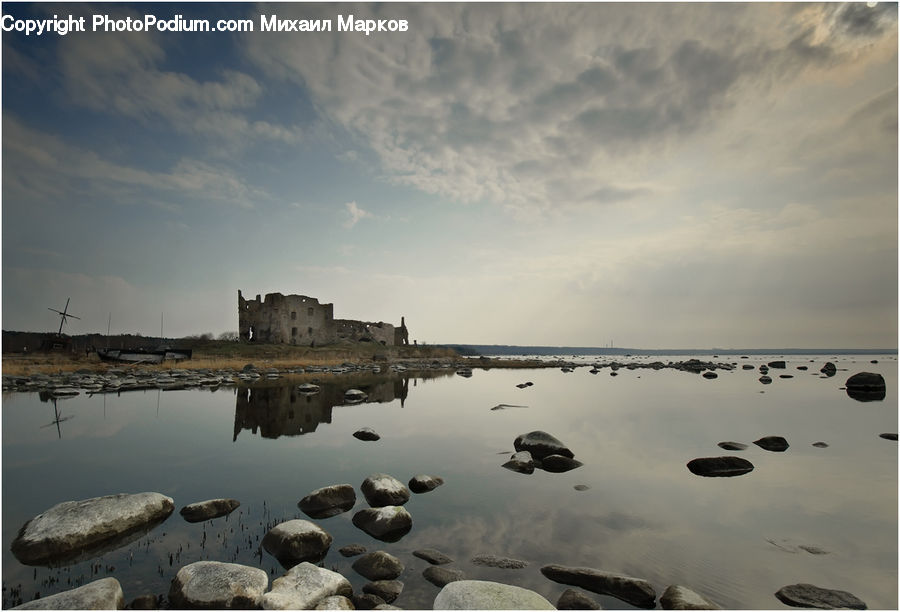 Lagoon, Lake, Outdoors, Water, Coast, Sea, Rock