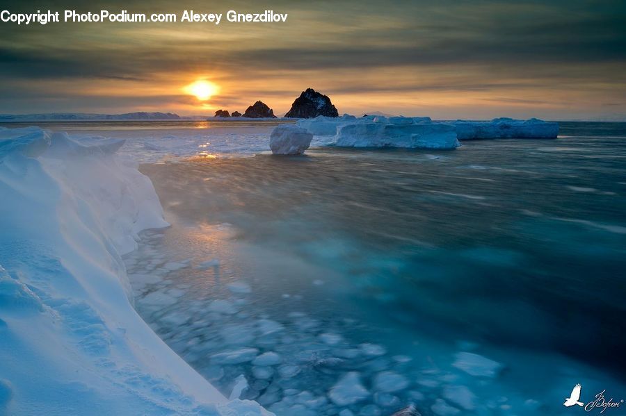 Arctic, Ice, Iceberg, Outdoors, Snow, Winter, Glacier