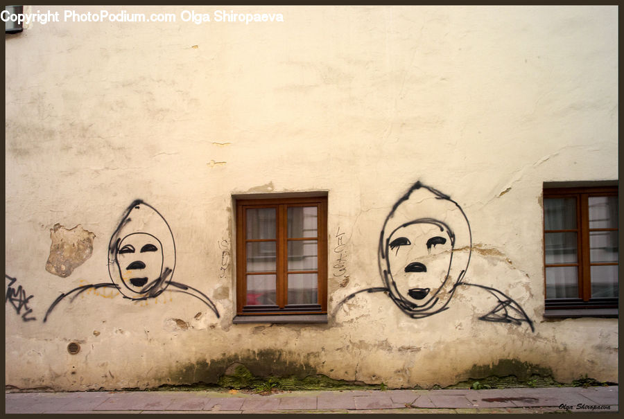 Shutter, Window, Window Shade, Fence, Wall, Art, Graffiti