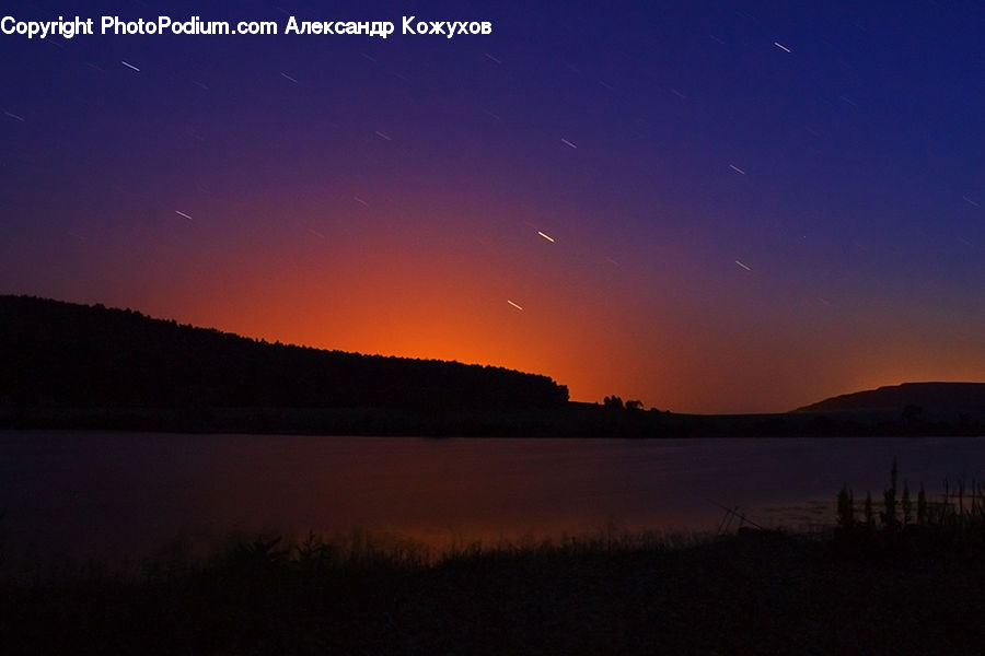 Dawn, Dusk, Red Sky, Sky, Sunrise, Sunset, Outdoors