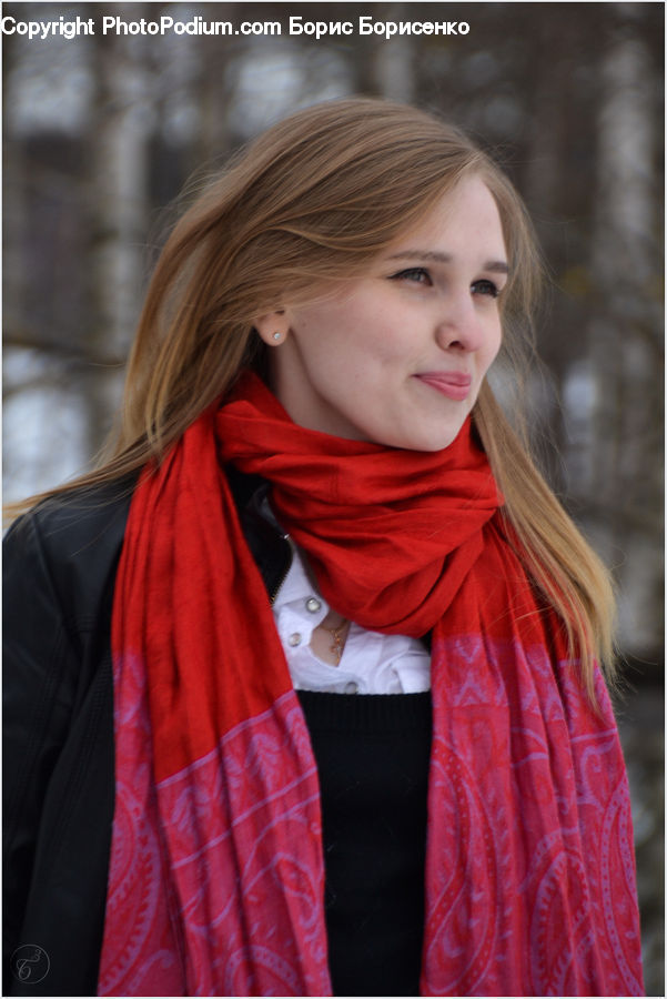Human, People, Person, Clothing, Scarf, Cardigan, Sweater