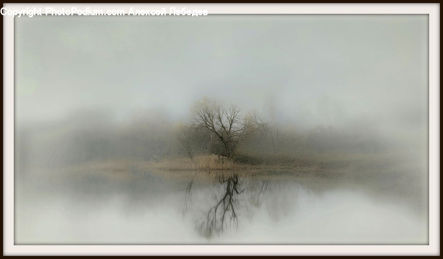 Fog, Monitor, Screen, Electronics