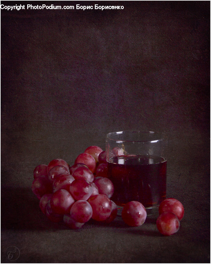 Fruit, Grapes, Apple, Ball, Sphere, Cherry