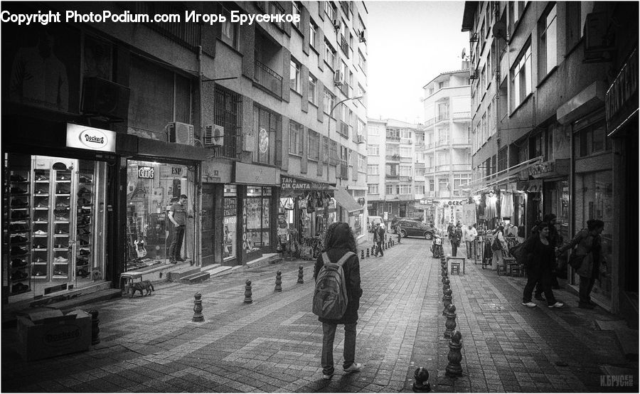 People, Person, Human, Alley, Alleyway, Road, Street