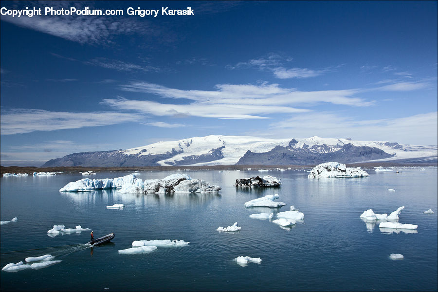 Arctic, Glacier, Ice, Mountain, Outdoors, Snow, Iceberg