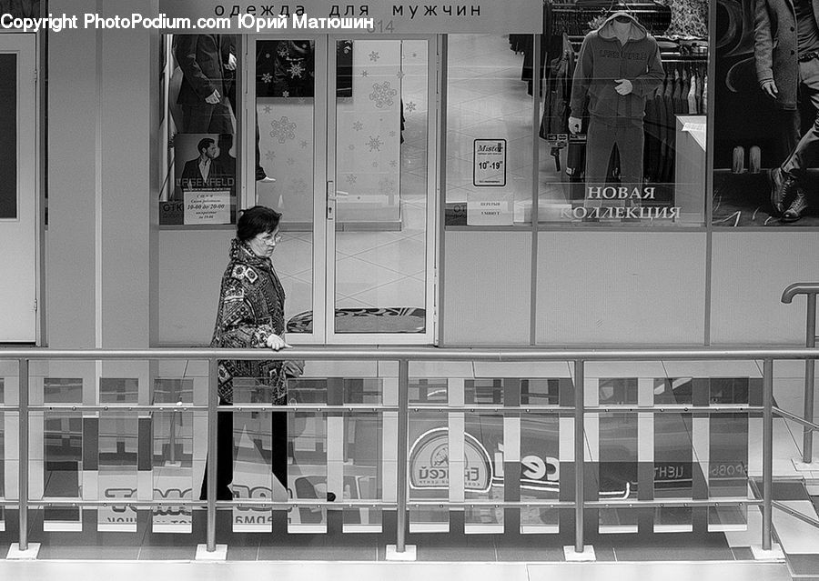 People, Person, Human, Banister, Handrail, Shop, Photo Booth