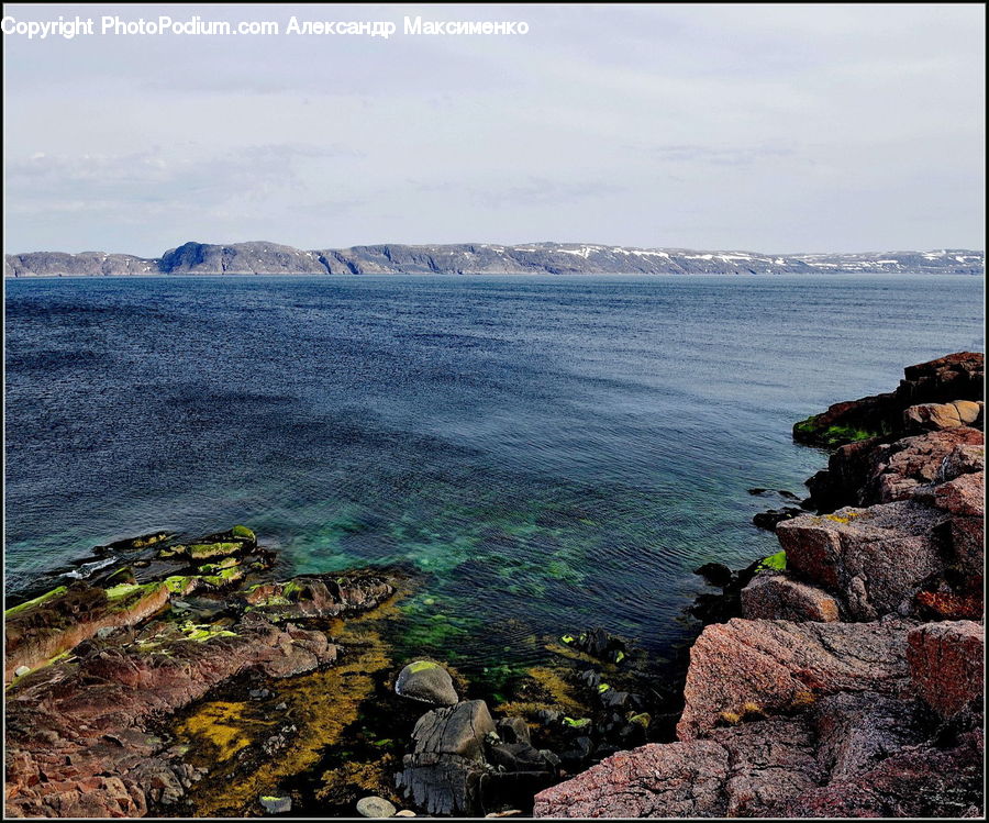 Cliff, Outdoors, Rock, Coast, Sea, Water, Promontory