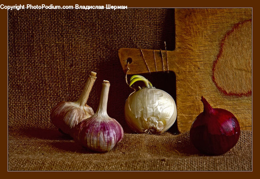 Garlic, Plant, Onion, Produce, Shallot, Vegetable, Accessories