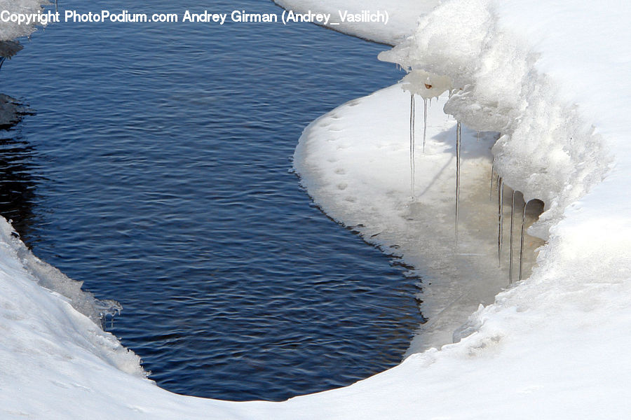 Hole, Arctic, Glacier, Ice, Mountain, Outdoors, Snow