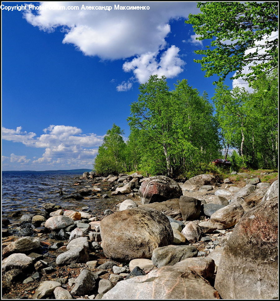 Rock, Rubble, Ground, Soil, Coast, Outdoors, Sea