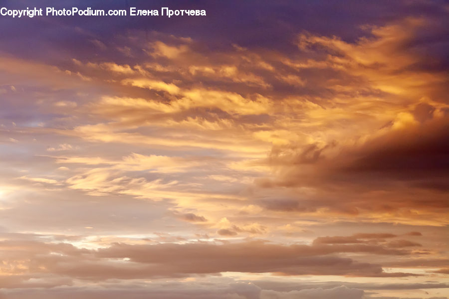 Azure Sky, Cloud, Outdoors, Sky, Dawn, Dusk, Red Sky