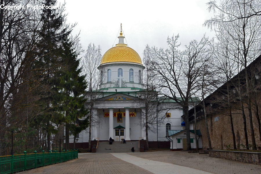 Architecture, Dome, Church, Worship, Housing, Monastery, Building