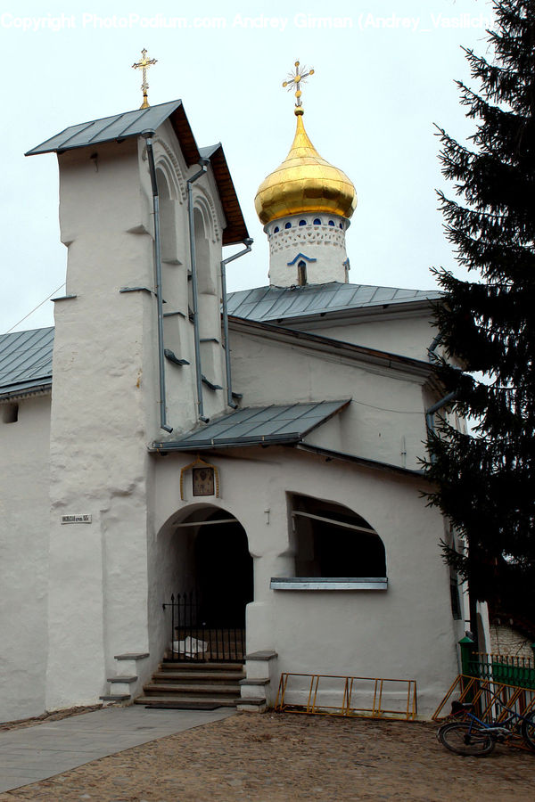 Architecture, Bell Tower, Clock Tower, Tower, Housing, Monastery, Arch