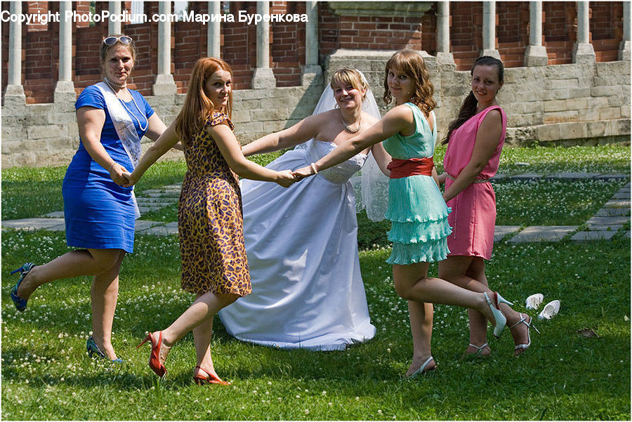 Human, People, Person, Clothing, Skirt, Bridesmaid, Ball