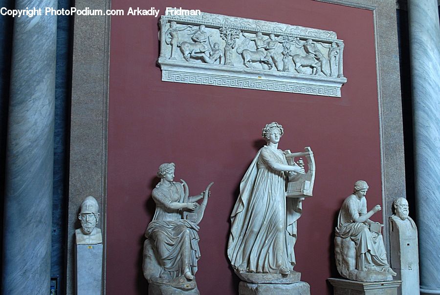 Art, Sculpture, Statue, Anubis, Artemis, Angel, Archangel