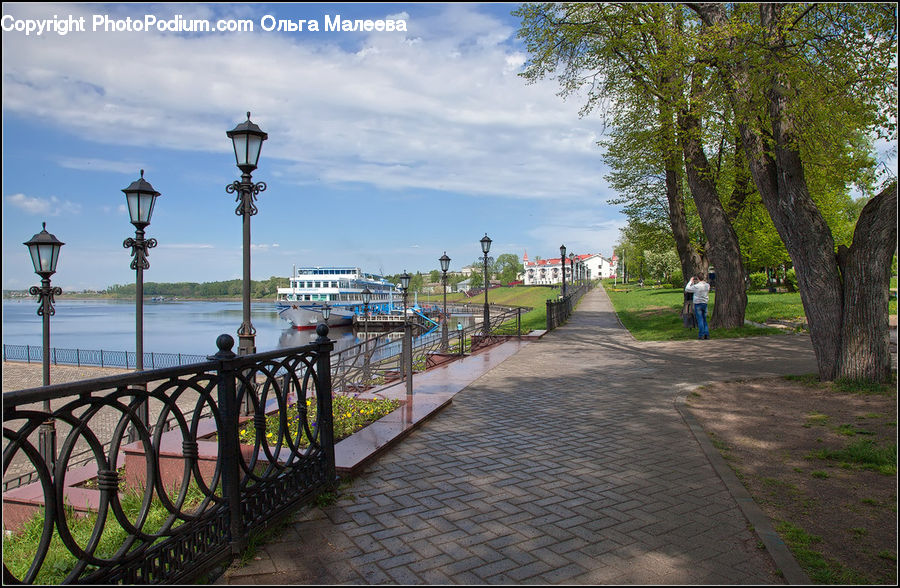 Railing, Boardwalk, Deck, Path, Sidewalk, Walkway, Exercise