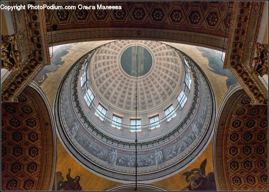 Architecture, Dome, Mosque, Worship, Church, Building, Arabesque Pattern