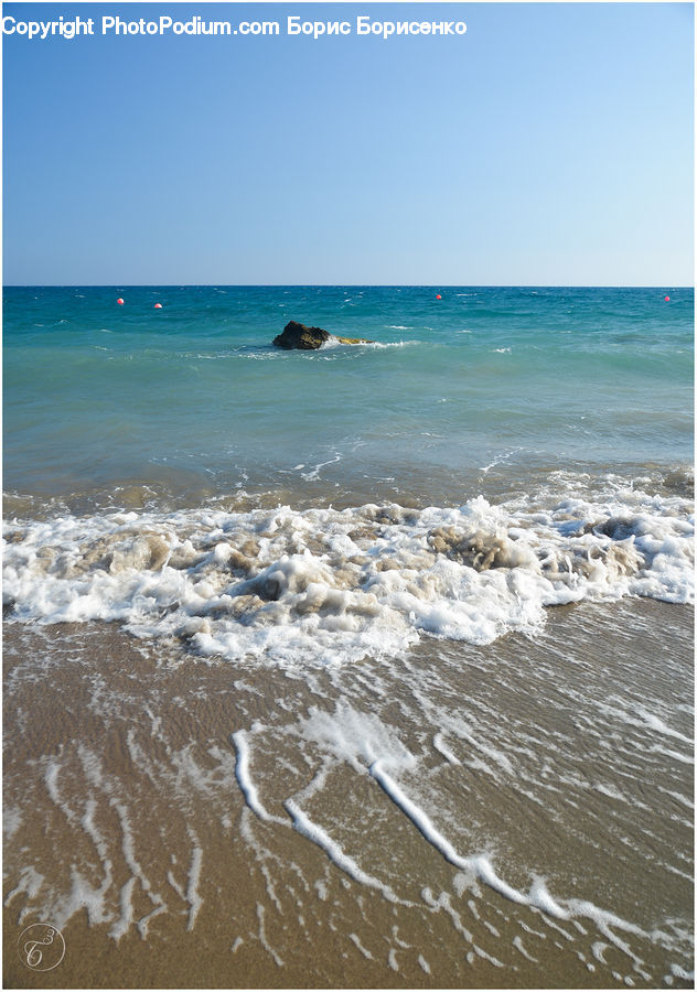 Beach, Coast, Outdoors, Sea, Water, Ocean, Sea Waves