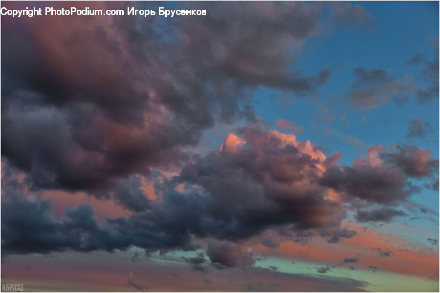 Azure Sky, Cloud, Outdoors, Sky, Storm, Thunderstorm, Weather
