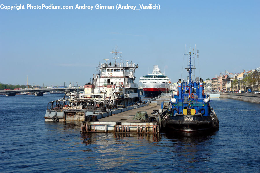 Boat, Watercraft, Cruise Ship, Ferry, Freighter, Ship, Tanker