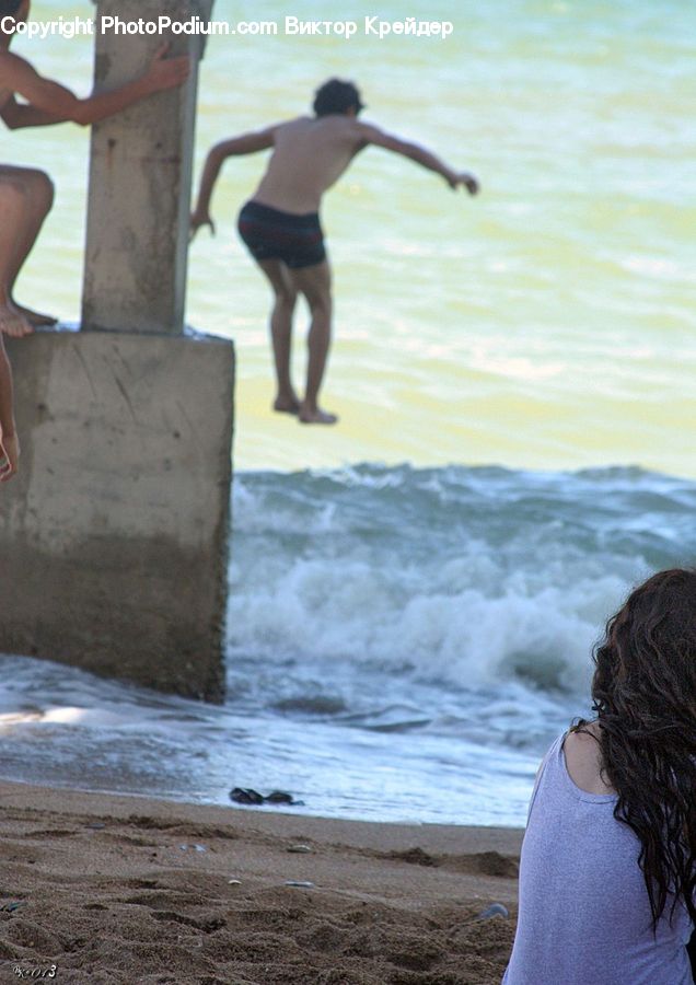 People, Person, Human, Beach, Coast, Outdoors, Sea