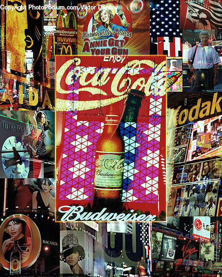 People, Person, Human, Collage, Poster, Beverage, Coke