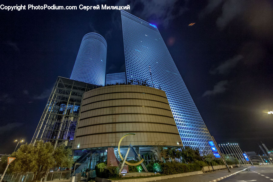 Architecture, City, Downtown, High Rise, Skyscraper, Metropolis, Urban