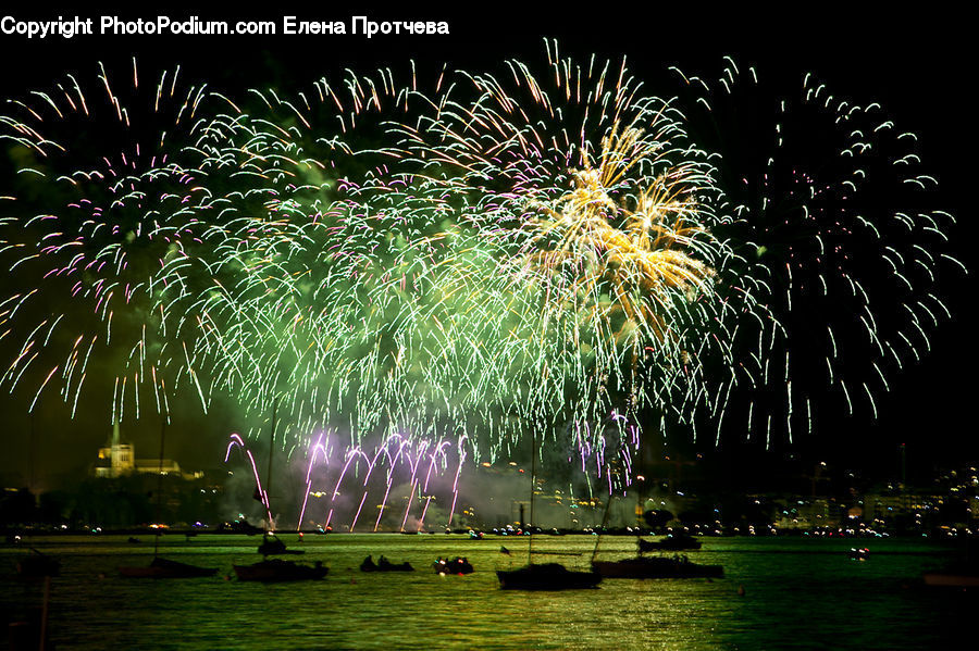 Fireworks, Night