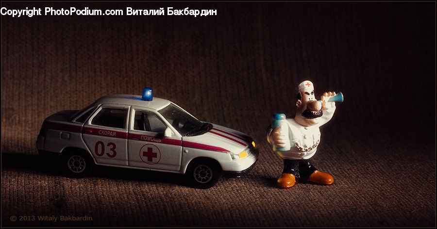 People, Person, Human, Ambulance, Van, Vehicle, Figurine