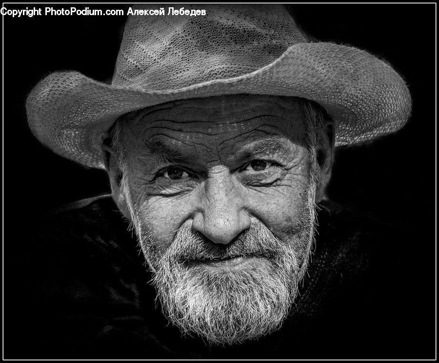 Person, Portrait, Selfie, Beard, Hair, Face, People