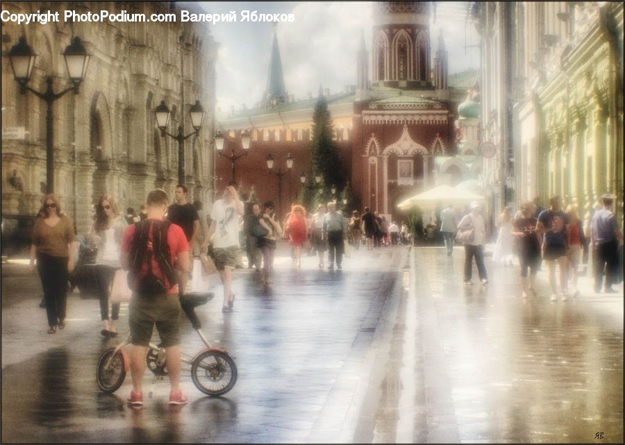 People, Person, Human, Bicycle, Bike, Cyclist, Architecture