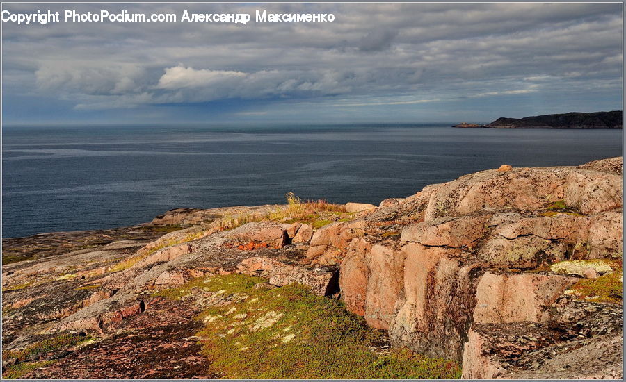 Coast, Outdoors, Sea, Water, Cliff, Rock, Landscape