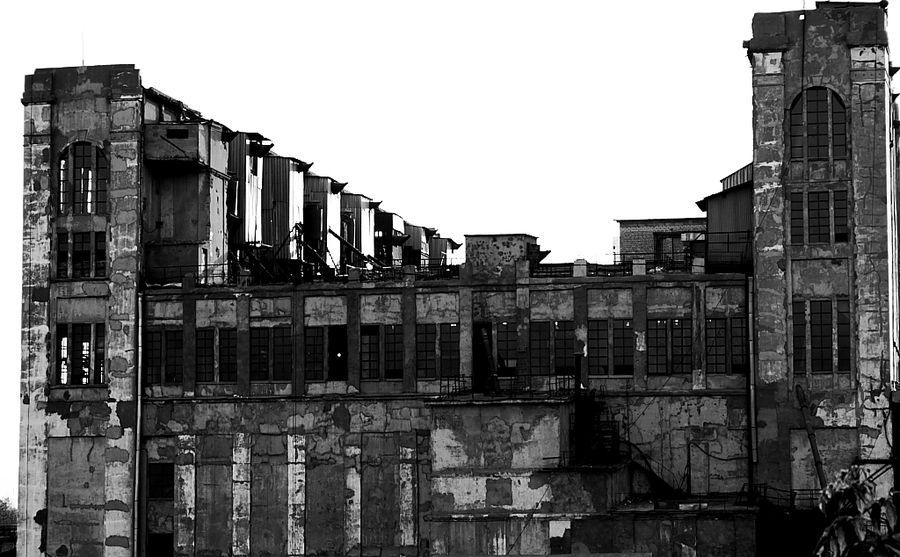 City, Downtown, Urban, Ruins, Neighborhood, Town, Building