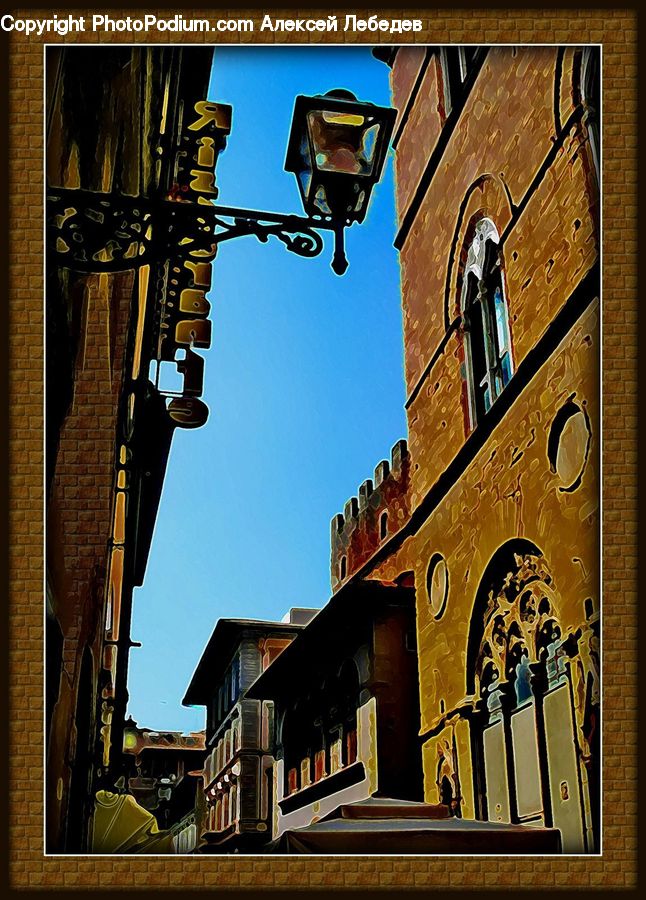 Building, Housing, Villa, Downtown, Neighborhood, Town, Brick