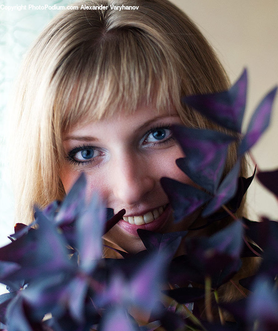 Human, People, Person, Feather Boa, Scarf, Face