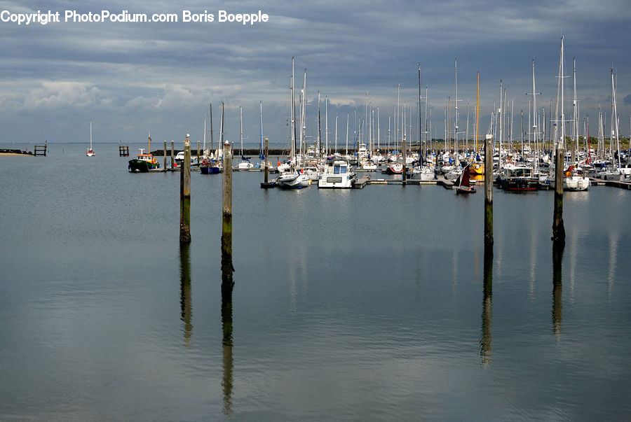 Dock, Harbor, Landing, Marina, Port, Waterfront, City