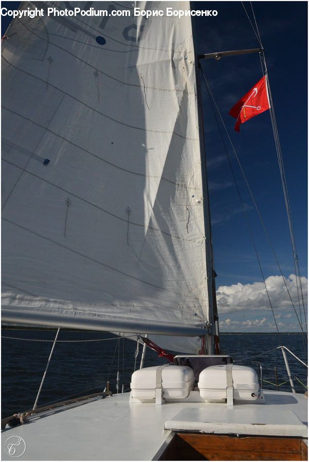 Boat, Dinghy, Yacht, Chair, Furniture, Dock, Landing