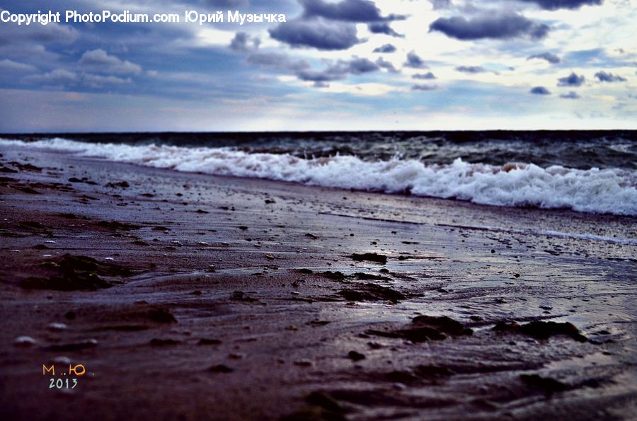 Beach, Coast, Outdoors, Sea, Water, Ocean, Pavement
