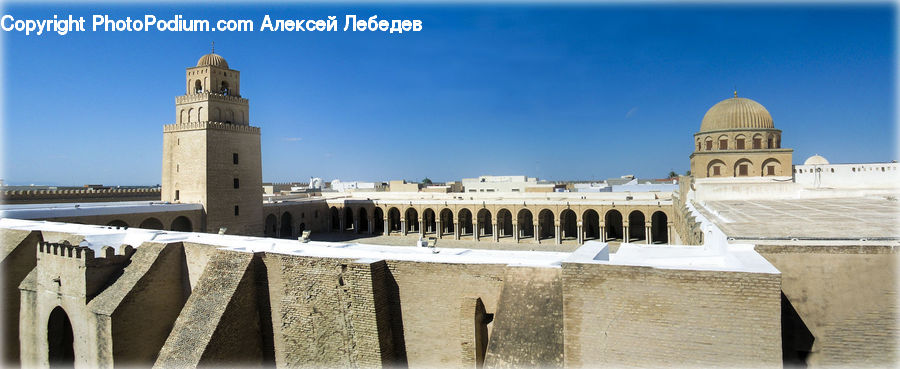 Architecture, Dome, Mosque, Worship, Arch, Castle, Fort