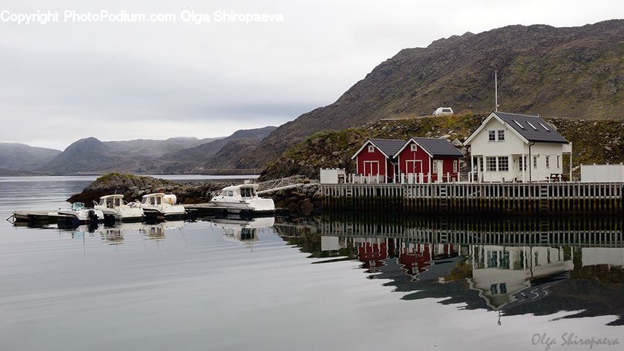 Building, Cottage, Housing, Coast, Outdoors, Sea, Water