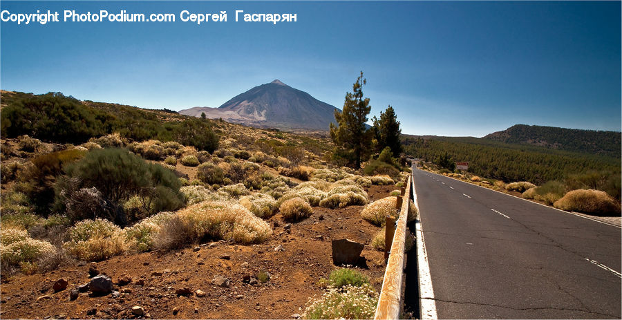 Dirt Road, Gravel, Road, Desert, Outdoors, Path, Trail