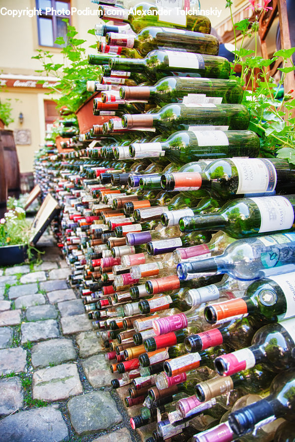 Bottle, Market, Produce, Beverage, Wine, Wine Bottle, Alcohol