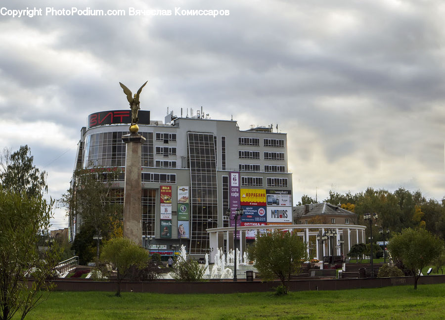 Building, Housing, Apartment Building, High Rise, Office Building, City, Downtown