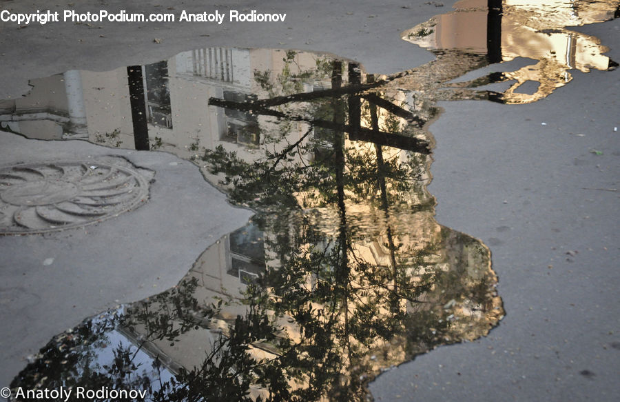 Puddle, Outdoors, Sand, Soil